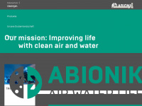 abionik.com Webseite Vorschau
