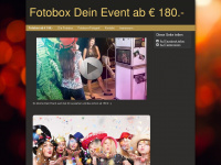 party-fotobox.at Webseite Vorschau