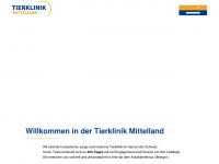 tierklinik-mittelland.ch Webseite Vorschau
