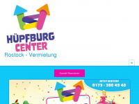 huepfburgcenter-rostock.de Webseite Vorschau