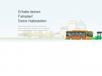 haltestellen-buslinien.de Webseite Vorschau