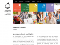 soulfoodfestival.ch Webseite Vorschau