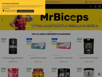 mrbiceps.lv Webseite Vorschau