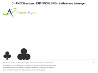 coach-4-you.ch Webseite Vorschau