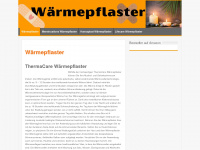 waermepflaster.produkt-empfehlungen.eu Webseite Vorschau