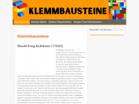 klemmbausteine.produkt-empfehlungen.eu Webseite Vorschau