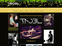 dj-timobil.de Webseite Vorschau