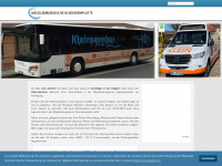 kleinseenbus.de Webseite Vorschau
