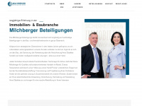 milchberger.at Webseite Vorschau
