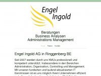 engelingold.ch Webseite Vorschau