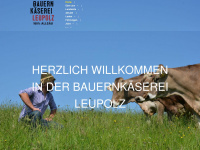 kaeserei-leupolz.com Webseite Vorschau