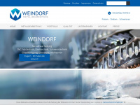weindorf-metallbearbeitung.com Webseite Vorschau