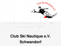 clubskinautique.de Webseite Vorschau