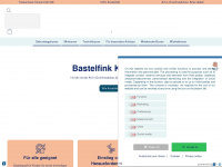 bastelfink.de Webseite Vorschau