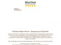 mischfest.de Webseite Vorschau