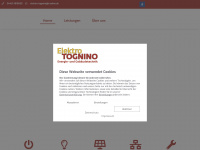 elektro-tognino.de Webseite Vorschau