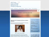 hno-laubinger.de Webseite Vorschau