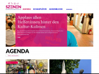 szenen-kultur.ch Webseite Vorschau