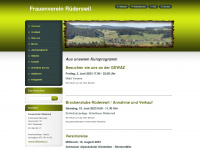 frauenverein-ruederswil.ch Webseite Vorschau