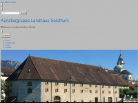 kuenstlergruppe-landhaus.ch Webseite Vorschau