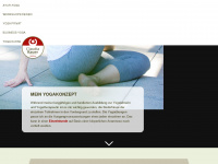 claudiarauer-yoga.de Webseite Vorschau
