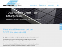 tova-handel.ch Webseite Vorschau