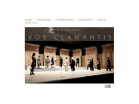 voxclamantis.ee Webseite Vorschau