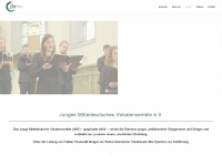 junges-mitteldeutsches-vokalensemble.de Webseite Vorschau