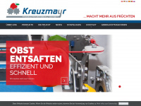 kreuzmayr.com Webseite Vorschau