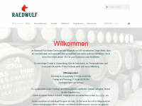raedwulf.ch Webseite Vorschau