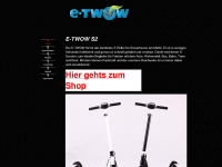 e-twow.at Webseite Vorschau