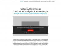 therapie-eis.de Webseite Vorschau