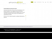 physioplusaarau.ch Webseite Vorschau