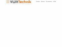 vwh-technik.de Webseite Vorschau