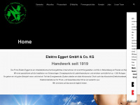 elektroeggert-gmbh.de Webseite Vorschau