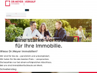 dr-meyer-verkauf.ch Webseite Vorschau