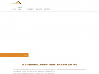 stadelmann-zimmerei.ch Webseite Vorschau