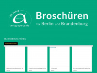 berlin-broschueren.de Webseite Vorschau