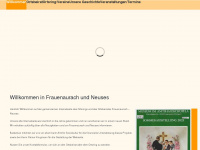 frauenaurach-neuses.de Webseite Vorschau