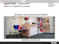 christian-it.de Webseite Vorschau