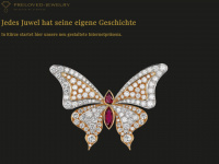 preloved-jewelry.com Webseite Vorschau