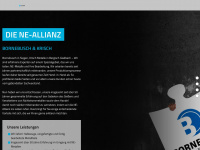 ne-allianz.de Webseite Vorschau