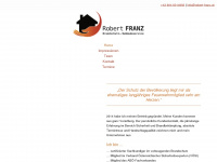 robert-franz.at Webseite Vorschau