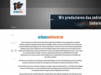urbanmetaverse.de Webseite Vorschau