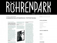 roehrenpark.wordpress.com Webseite Vorschau