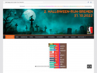 halloween-run-bremen.de Webseite Vorschau