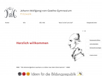 goethe-gymnasium-pritzwalk.de Webseite Vorschau