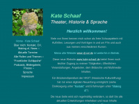 kate-schaaf.de Webseite Vorschau