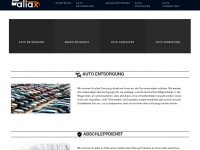 aliax.ag Webseite Vorschau