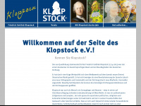 klopstock-ev.de Webseite Vorschau